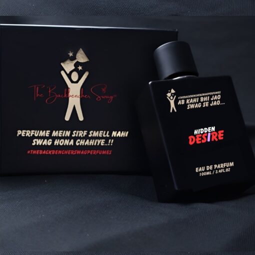Backbencher Hidden Desire luxury unisex perfume inspired by masterpieces with 30% fragrance oil