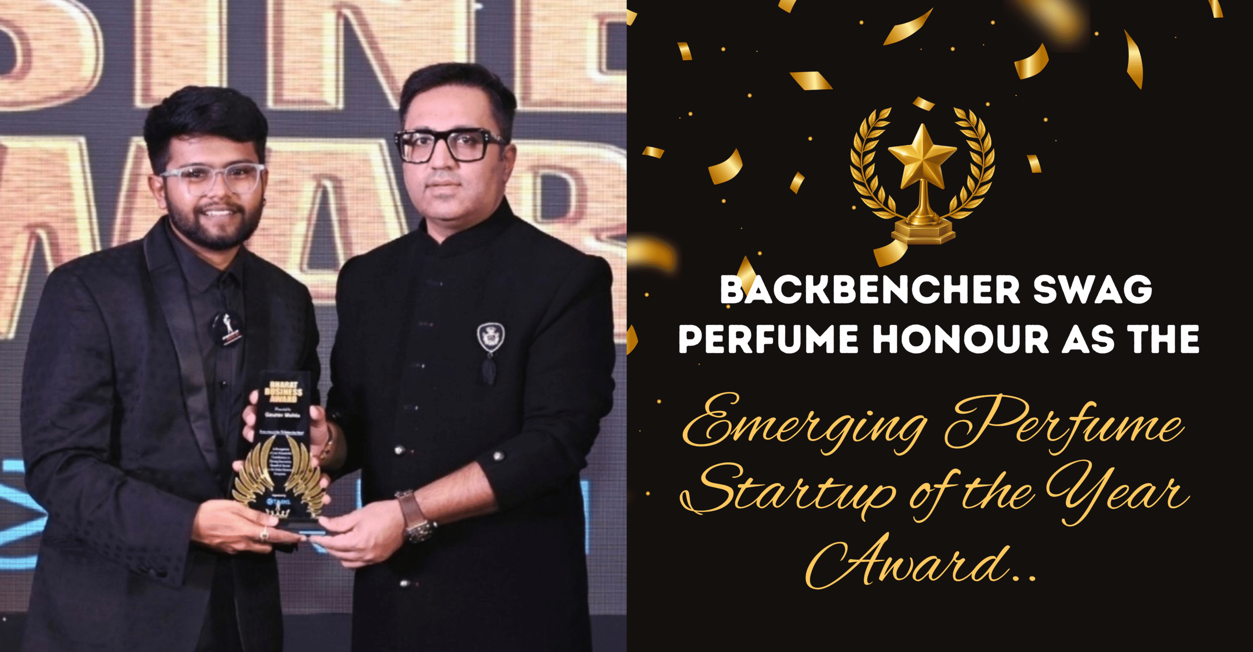 Backbencher Swag Perfume — Emerging Startup of the Year